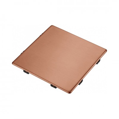 Franke osłona odpływu kwadratowa miedziana 112.0717.420