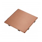 Franke osłona odpływu kwadratowa miedziana 112.0717.420