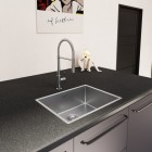 Franke Maris Slim semi-pro bateria kuchenna z wyciąganą wylewką chrom 115.0728.395