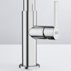 Franke Maris Slim Clear Water J bateria kuchenna stojąca z wyciąganą wylewką z podłączeniem do filtra wody chrom 120.0730.870