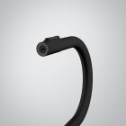 Franke Maris Slim Clear Water bateria kuchenna stojąca z wyciąganą wylewką z podłączeniem do filtra wody czarny mat 120.0730.911