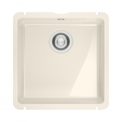 Franke KubusX KXK 110-41 zlewozmywak ceramiczny 44,5x45,4 cm kremowy połysk 126.0738.287