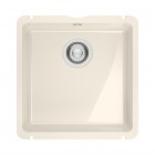 Franke KubusX KXK 110-41 zlewozmywak ceramiczny 44,5x45,4 cm kremowy połysk 126.0738.287