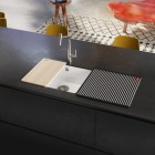 Franke KubusX KXK 110-41 zlewozmywak ceramiczny 54,5x45,4 cm biały połysk 126.0738.290