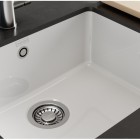 Franke KubusX KXK 110-41 zlewozmywak ceramiczny 54,5x45,4 cm biały połysk 126.0738.290