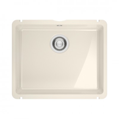 Franke KubusX KXK 110-41 zlewozmywak ceramiczny 54,5x45,4 cm kremowy połysk 126.0738.291