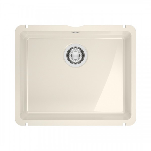 Franke KubusX KXK 110-41 zlewozmywak ceramiczny 54,5x45,4 cm kremowy połysk 126.0738.291