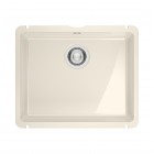 Franke KubusX KXK 110-41 zlewozmywak ceramiczny 54,5x45,4 cm kremowy połysk 126.0738.291