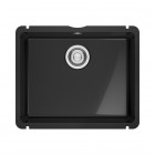 Franke KubusX KXK 110-41 zlewozmywak ceramiczny 54,5x45,4 cm onyx połysk 126.0738.292