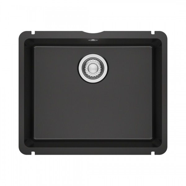 Franke KubusX KXK 110-41 zlewozmywak ceramiczny 54,5x45,4 cm czarny mat 126.0738.293