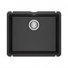 Franke KubusX KXK 110-41 zlewozmywak ceramiczny 54,5x45,4 cm czarny mat 126.0738.293