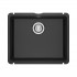 Franke KubusX KXK 110-41 zlewozmywak ceramiczny 54,5x45,4 cm czarny mat 126.0738.293