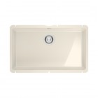 Franke KubusX KXK 110-71 zlewozmywak ceramiczny 74,5x45,4 cm kremowy połysk 126.0738.295