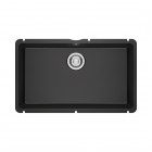 Franke KubusX KXK 110-71 zlewozmywak ceramiczny 74,5x45,4 cm czarny mat 126.0738.297
