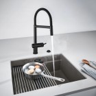 Franke Kanon KNG 110-52 zlewozmywak 56x46 cm Fragranit+ łupkowy szary/czarny mat 125.0737.898