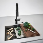 Franke Kanon KNG 110-52 zlewozmywak 56x46 cm Fragranit+ łupkowy szary/czarny mat 125.0737.898