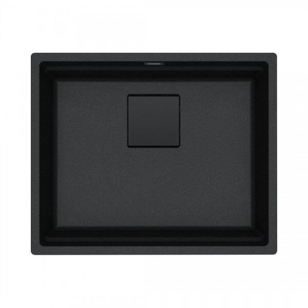 Franke Kanon KNG 110-52 zlewozmywak 56x46 cm Fragranit+ onyx/czarny mat 125.0740.835