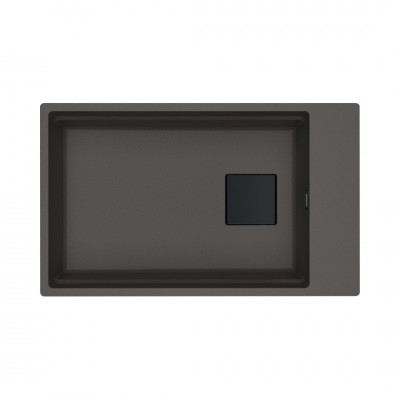 Franke Kanon KNG 110-62 zlewozmywak 76x46 cm Fragranit+ łupkowy szary/czarny mat 125.0737.897