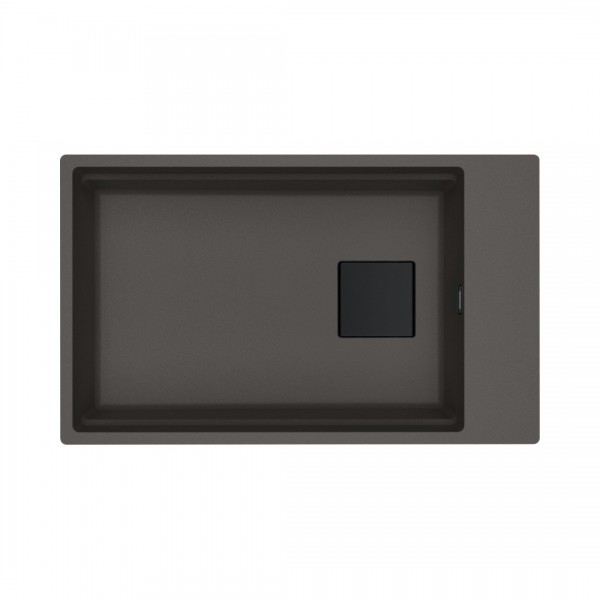 Franke Kanon KNG 110-62 zlewozmywak 76x46 cm Fragranit+ łupkowy szary/czarny mat 125.0737.897