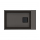 Franke Kanon KNG 110-62 zlewozmywak 76x46 cm Fragranit+ łupkowy szary/czarny mat 125.0737.897