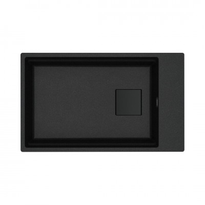 Franke Kanon KNG 110-62 zlewozmywak 76x46 cm Fragranit+ onyx/czarny mat 125.0740.834