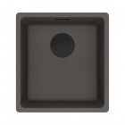 Franke Maris MRG 110-37 zlewozmywak 40,3x43,3 cm Fragranit+ łupkowy szary/czarny mat 125.0737.996