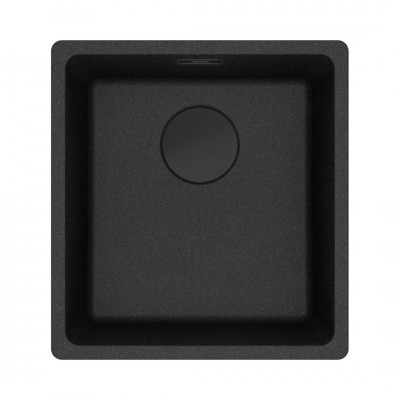 Franke Maris MRG 110-37 zlewozmywak 40,3x43,3 cm Fragranit+ onyx/czarny mat 125.0740.843