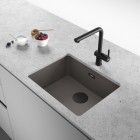 Franke Maris MRG 110-52 zlewozmywak 55,3x43,3 cm Fragranit+ łupkowy szary/czarny mat 125.0737.995