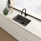 Franke Maris MRG 110-62 zlewozmywak 65,3x43,3 cm Fragranit+ łupkowy szary/czarny mat 125.0737.994