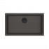 Franke Maris MRG 110-72 zlewozmywak 75,3x43,3 cm Fragranit+ łupkowy szary/czarny mat 125.0737.991