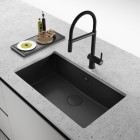 Franke Maris MRG 110-72 zlewozmywak 75,3x43,3 cm Fragranit+ onyx/czarny mat 125.0740.838