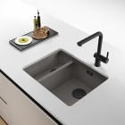 Franke Maris MRG 160-34-15 zlewozmywak 55,3x43,3 cm Fragranit+ łupkowy szary/czarny mat 125.0737.992