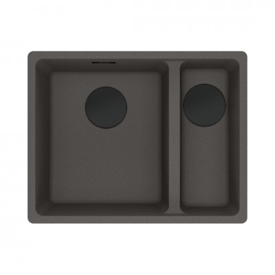 Franke Maris MRG 160-34-15 zlewozmywak 55,3x43,3 cm Fragranit+ łupkowy szary/czarny mat 125.0737.993
