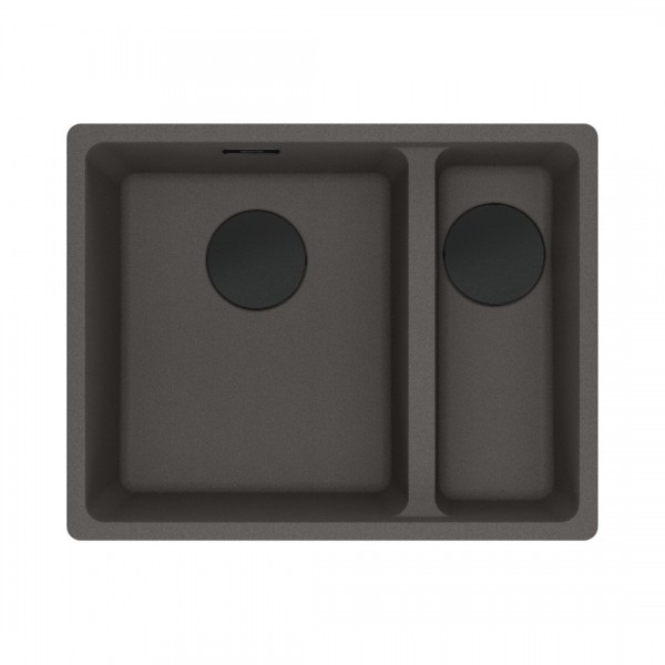 Franke Maris MRG 160-34-15 zlewozmywak 55,3x43,3 cm Fragranit+ łupkowy szary/czarny mat 125.0737.993