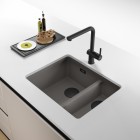 Franke Maris MRG 160-34-15 zlewozmywak 55,3x43,3 cm Fragranit+ łupkowy szary/czarny mat 125.0737.993