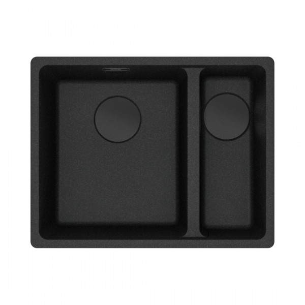 Franke Maris MRG 160-34-15SBR zlewozmywak 55,3x43,3 cm Fragranit+ onyx/czarny mat 125.0740.840