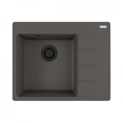 Franke Centro CNG 611-62 TL zlewozmywak 62x50 cm komora z lewej Fragranit+ łupkowy szary/czarny mat 114.0738.004
