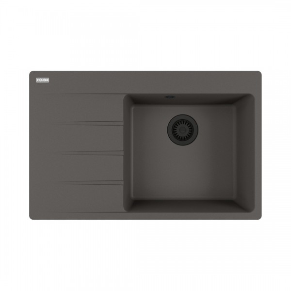 Franke Centro CNG 611-78 TL zlewozmywak 78x50 cm komora z prawej Fragranit+ łupkowy szary/czarny mat 114.0738.001
