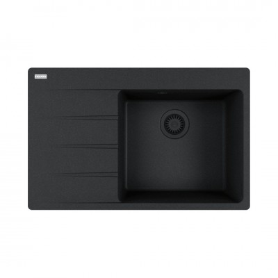 Franke Centro CNG 611-78 TL zlewozmywak 78x50 cm komora z prawej Fragranit+ onyx/czarny mat 114.0740.848