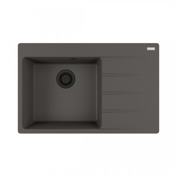 Franke Centro CNG 611-78 TL zlewozmywak 78x50 cm komora z lewej Fragranit+ łupkowy szary/czarny mat 114.0738.002