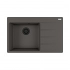 Franke Centro CNG 611-78 TL zlewozmywak 78x50 cm komora z lewej Fragranit+ łupkowy szary/czarny mat 114.0738.002