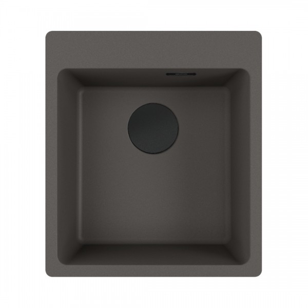 Franke Maris MRG 610-39 zlewozmywak 44x50 cm Fragranit+ łupkowy szary/czarny mat 114.0737.999