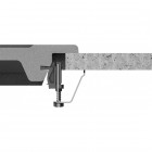 Franke zaczepy do cienkich blatów 18 sztuk 133.0730.138