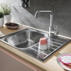 Franke Lina U bateria kuchenna stojąca chrom 115.0728.473