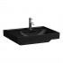 Laufen Meda umywalka ścienna 60x46 cm prawa czarny mat H8171127161041