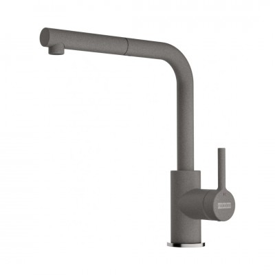Franke Lina L pull-out bateria kuchenna stojąca z wyciąganą wylewką kamienny szary 115.0728.486
