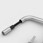 Franke Lina U pull-out bateria kuchenna stojąca z wyciąganą wylewką chrom 115.0728.476