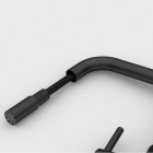 Franke Lina U pull-out bateria kuchenna stojąca z wyciąganą wylewką czarny mat 115.0728.477