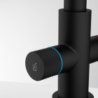 Franke Lina Clear Water 2.0 J bateria kuchenna stojąca czarny mat 120.0730.807