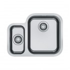 Franke Smart SRX 160-34-16 zlewozmywak stalowy 58x45 cm lewy stal 122.0739.169